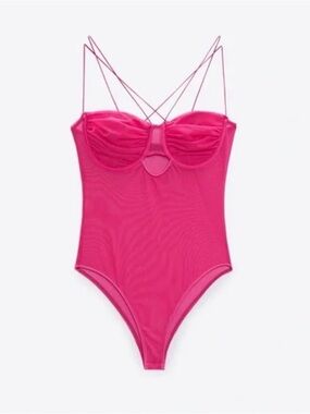 Zara Pink top bundle both small